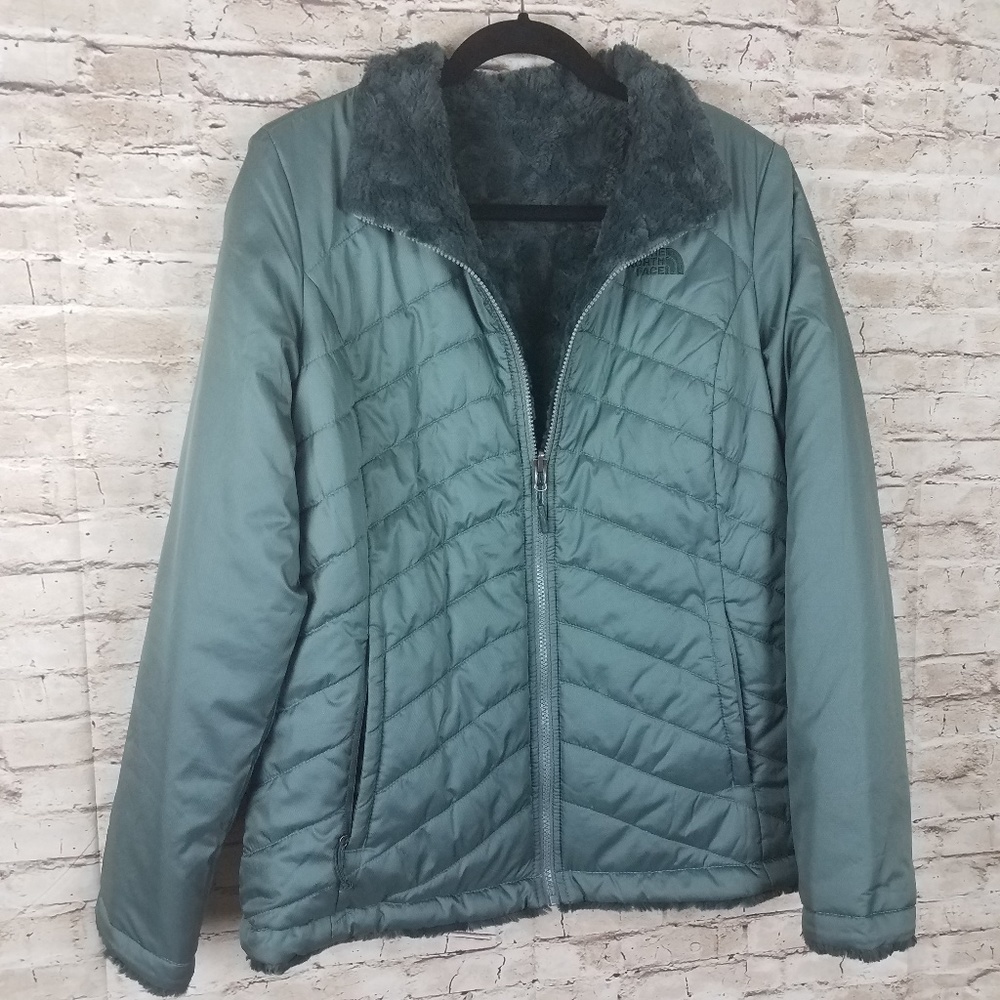 The North Face coat large fur lined outerwear